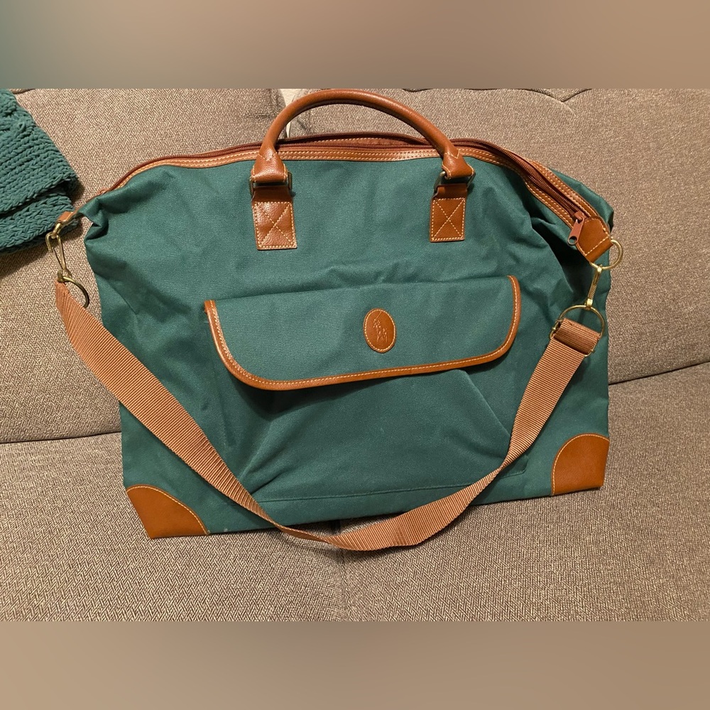 Vintage Ralph Lauren fragrance duffle bag